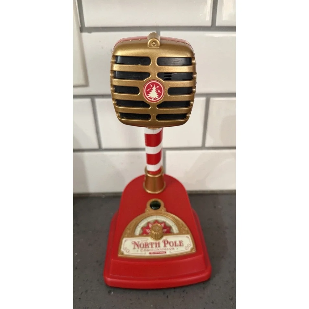 Hallmark Northpole Communicator Christmas Interactive Toy Red White